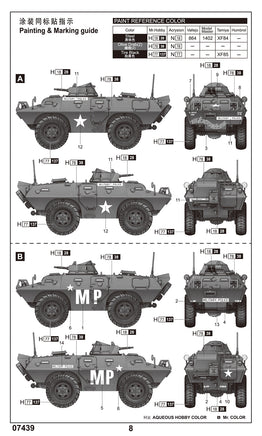 1/72 Trumpeter M706 Commando Armored Car in Vietnam - 07439