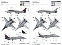 1/144 Trumpeter F-14B Tomcat - 03918