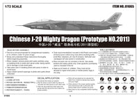 1/72 Trumpeter Chinese J-20 Mighty Dragon (Prototype No.2011) - 01665