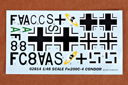 1/48 Trumpeter Fw 200C-4 Condor - 02814