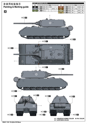 1/35 Trumpeter Pz.Kpfw.VIII Maus - 09541