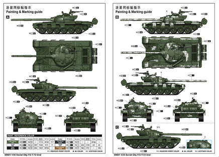 1/35 Trumpeter Soviet Obj.172 T-72 Ural - 09601