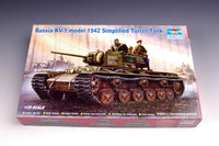 1/35 Trumpeter Russia KV-1 Model 1942 Tank - 358