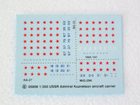 1/350 Trumpeter USSR Admiral Kuznetsov Aircraft Carrier - 05606