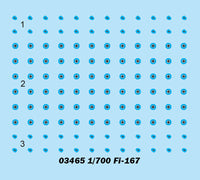 1/700 Trumpeter Fi-167 Aircraft Set - 03465