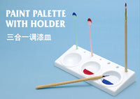 Trumpeter Paint Palette with Holder - 09960