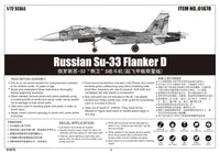 1/72 Trumpeter Russian Su-33 Flanker D - 01678