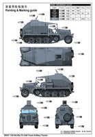 1/35 Trumpeter Sd.Kfz.7/3 Half-Track Artillery Tractor - 09537