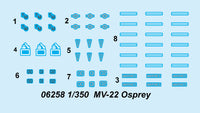 1/350 Trumpeter MV-22 Osprey - 06258