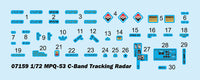 1/72 Trumpeter MPQ-53 C-Band Tracking Radar - 07159