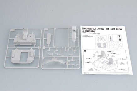 1/35 Trumpeter Modern U.S. Army CH-47D Crew & Infantry - 00415