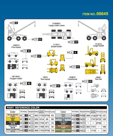 1/350 Trumpeter USN Carrier Deck Equipment - 06645
