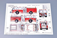 1/25 Trumpeter American LaFRANCE Eagle Fire Pumper 2002 - 2506