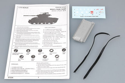 1/72 Trumpeter M4A3E8 Tank "Korean War" - 07229