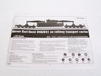 1/35 Trumpeter Morser Karl-Gerat 040/041 On Carrier - 209