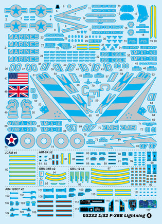 1/32 Trumpeter F-35B Lightning - 03232