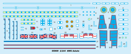 1/144 Trumpeter HMS Astute - 05909