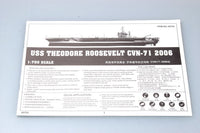 1/700 Trumpeter USS Theodore Roosevelt CVN-71 2006 - 05754