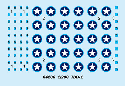 1/200 Trumpeter TBD-1 Devastator - 04206