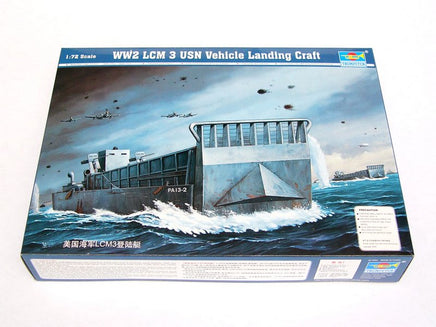 1/72 Trumpeter WWII LCM 3 USN Vehicle Landing Craft - 07213