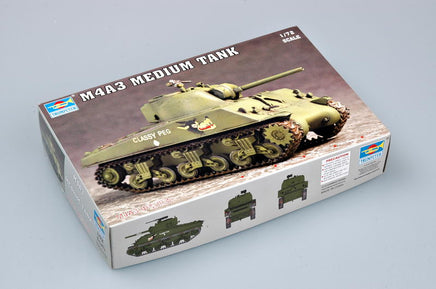 1/72 Trumpeter M4A3 Medium Tank - 07224