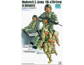 1/35 Trumpeter Modern U.S. Army CH-47D Crew & Infantry - 00415