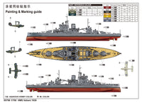 1/700 Trumpeter HMS Valiant 1939 - 05796