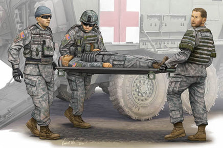 1/35 Trumpeter Modern U.S. Army – Stretcher Ambulance Team - 00430