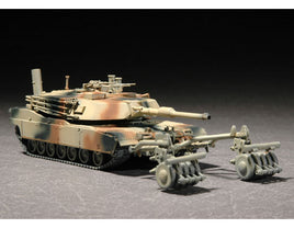 1/72 Trumpeter M1A1 with Mine Roller Set - 07278