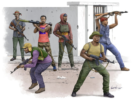 1/35 Trumpeter African Freedom Fighters - 00438
