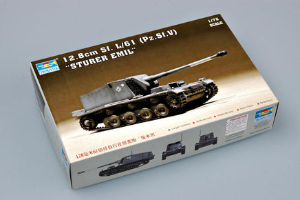 1/72 Trumpeter 12.8cm Sf. L/61 (Pz.Sf.V) “Sturer Emil - 07210