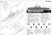 1/700 Trumpeter HMS Dreadnought 1907 - 06704