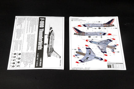 1/48 Trumpeter F-100D in Thunderbirds Livery - 02822