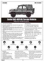 1/35 Trumpeter Soviet UAZ-469 All-Terrain Vehicle - 2327