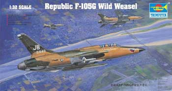 1/32 Trumpeter Republic F-105G Wild Weasel - 02202