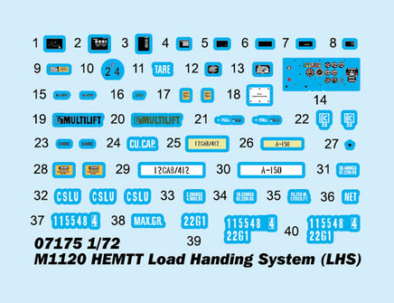 1/72 Trumpeter M1120 Hemtt Load Handing System (LHS) - 07175