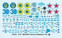 1/72 Trumpeter MIG-29C Fulcrum - 01675