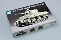 1/72 Trumpeter M4 Tank Mid Production - 07223