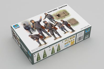 1/35 Trumpeter Soviet Soldier Scud B Crew - 00434