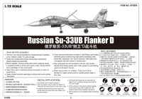 1/72 Trumpeter Russian Su-33UB Flanker D - 01669