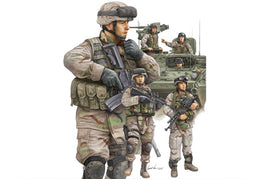 1/35 Trumpeter Modern U.S. Army Armor Crewman & Infantry - 00424