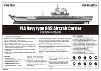 1/700 Trumpeter PLA Navy Type 002 Aircraft Carrier - 06725