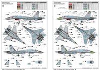 1/72 Trumpeter Russian Su-27 Early Type Fighter - 01661