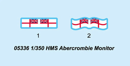 1/350 Trumpeter HMS Abercrombie Monitor - 05336 - MPM Hobbies