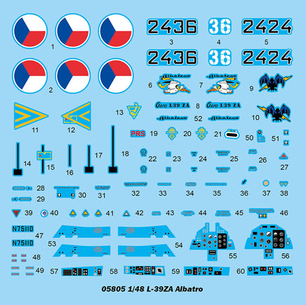 1/48 Trumpeter L-39ZA Albatro - 05805