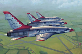 1/48 Trumpeter F-100D in Thunderbirds Livery - 02822 - MPM Hobbies