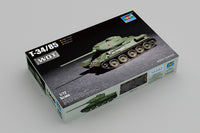 1/72 Trumpeter T-34/85 Soviet Tank - 07167