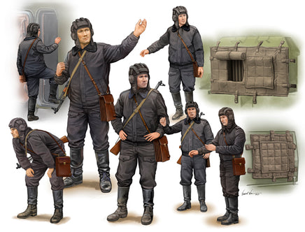 1/35 Trumpeter Soviet Soldier Scud B Crew - 00434