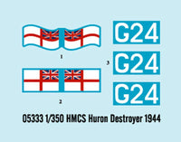 1/350 Trumpeter HMCS Huron Destroyer (1944) - 05333 - MPM Hobbies