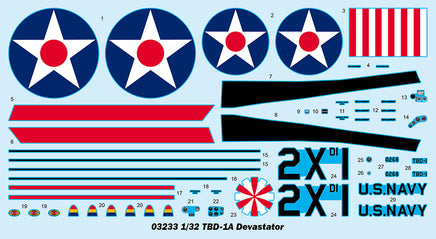 1/32 Trumpeter TBD-1A Devastator - 03233